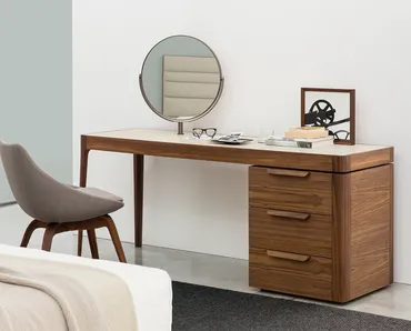 Scrittoio Afrodite in massello di noce di Porada