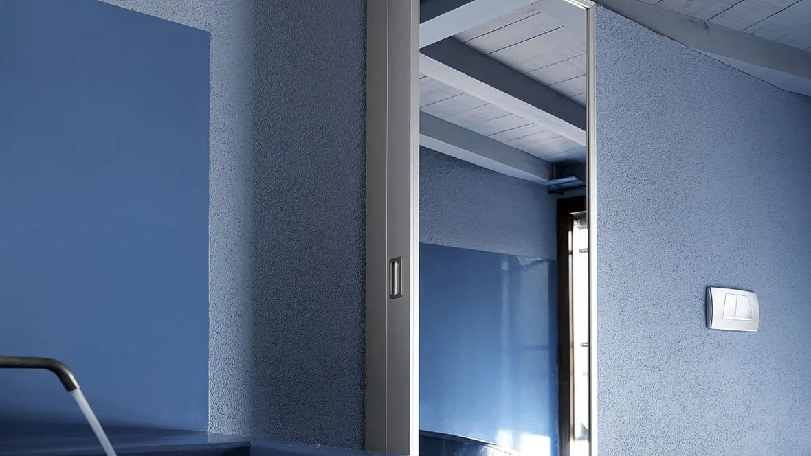 Scarpiera specchiera Bo Bo One di Kristalia