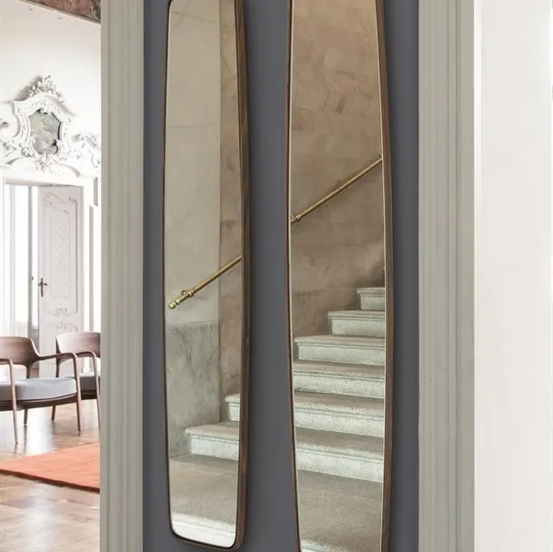 Specchiera con cornice in legno massello Botero di Porada