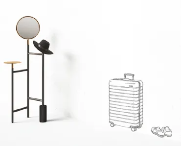 Appendiabiti Dressme di Minotti Italia