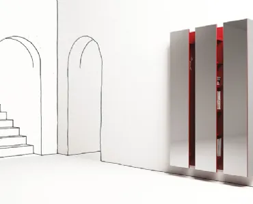 Contenitore con specchio Ambrogio di Minotti Italia