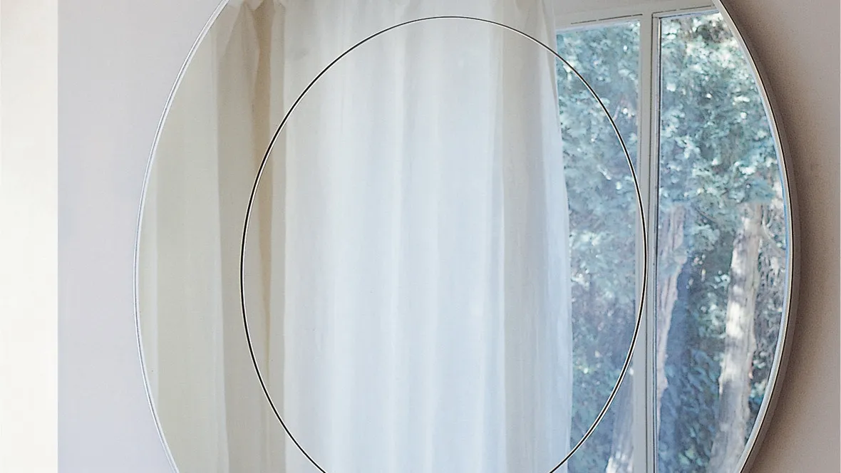Specchio rotondo Forvanity di Porada