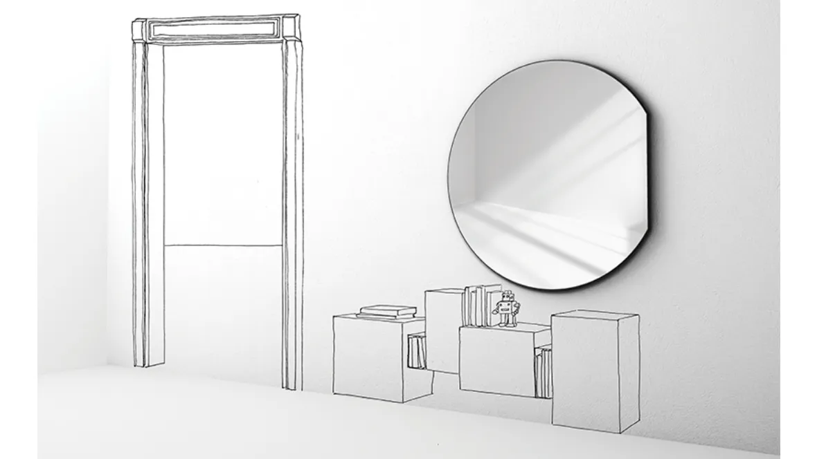 Specchio Sunset di Minotti Italia