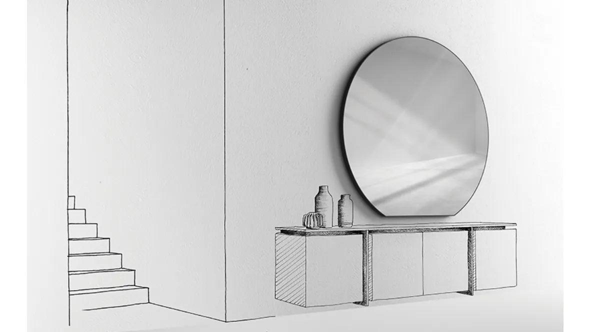 Specchio Sunset di Minotti Italia