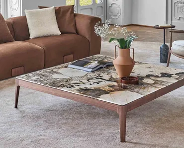 Tavolino in marmo Ziggy 15 di Porada