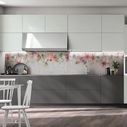 Scrittoio con top in Noce fiammato Lunat di Kartell