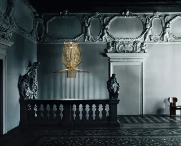 Lampada a sospensione Allegro in alluminio verniciato di Foscarini