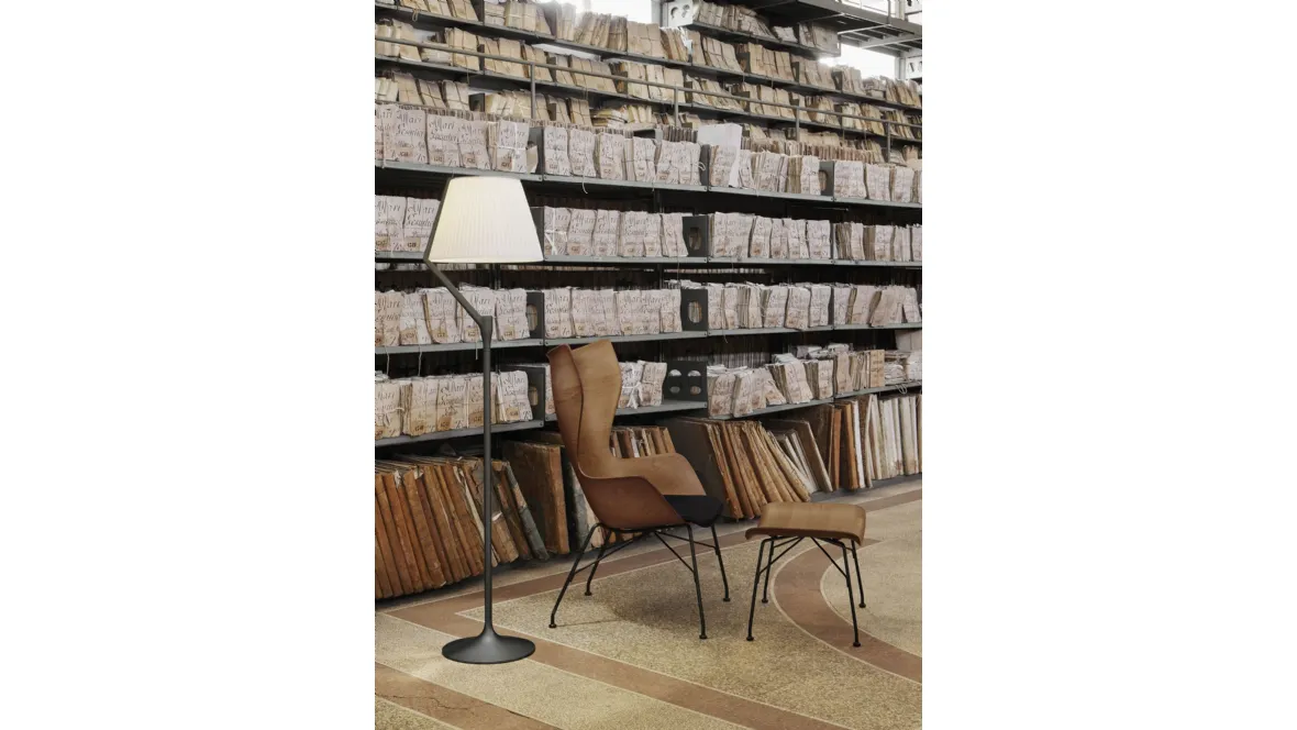 Lampada da terra Angelo Stone di Kartell