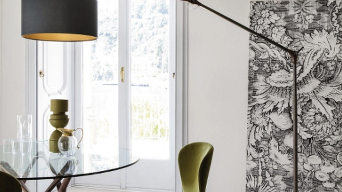 Lampada da terra Gary di Porada