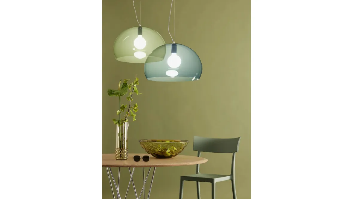 Lampada a sospensione Fl/y di Kartell