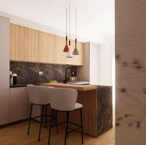 Ambiente cucina firmato Snaidero - la sinergia tra Architetto, Committente e progettisti