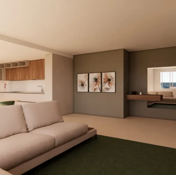 Appartamento in città - continuità tra gli ambienti