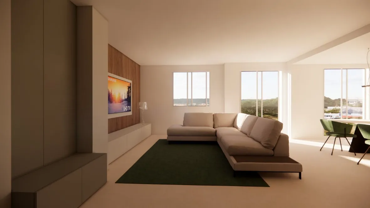 Appartamento in città - continuità tra gli ambienti