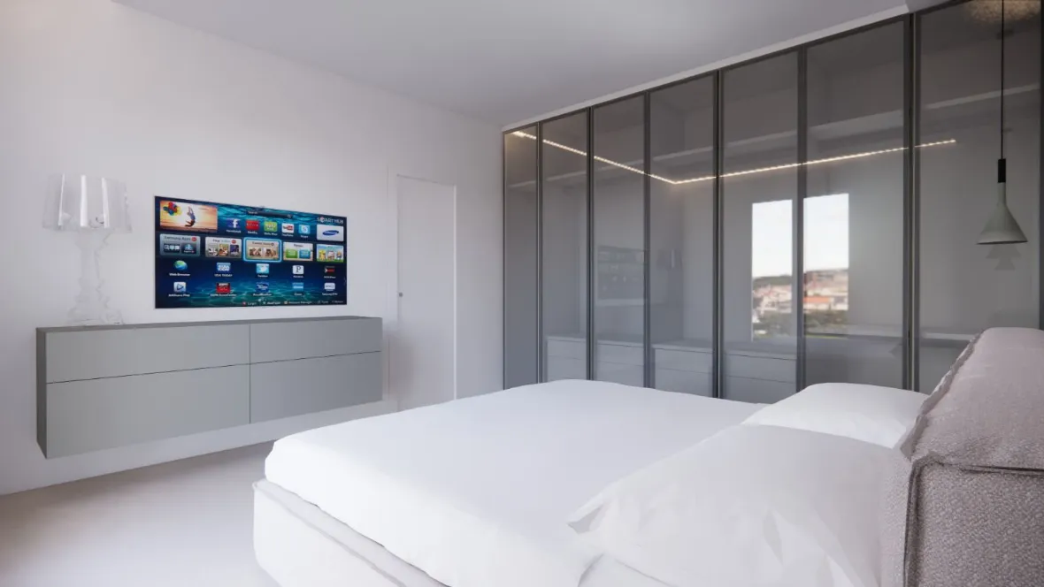 Appartamento in città - continuità tra gli ambienti