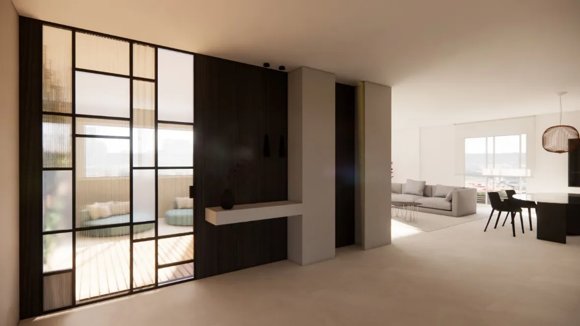 Appartamento in città - progetto di interior completo