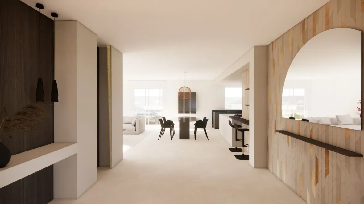 Appartamento in città - progetto di interior completo