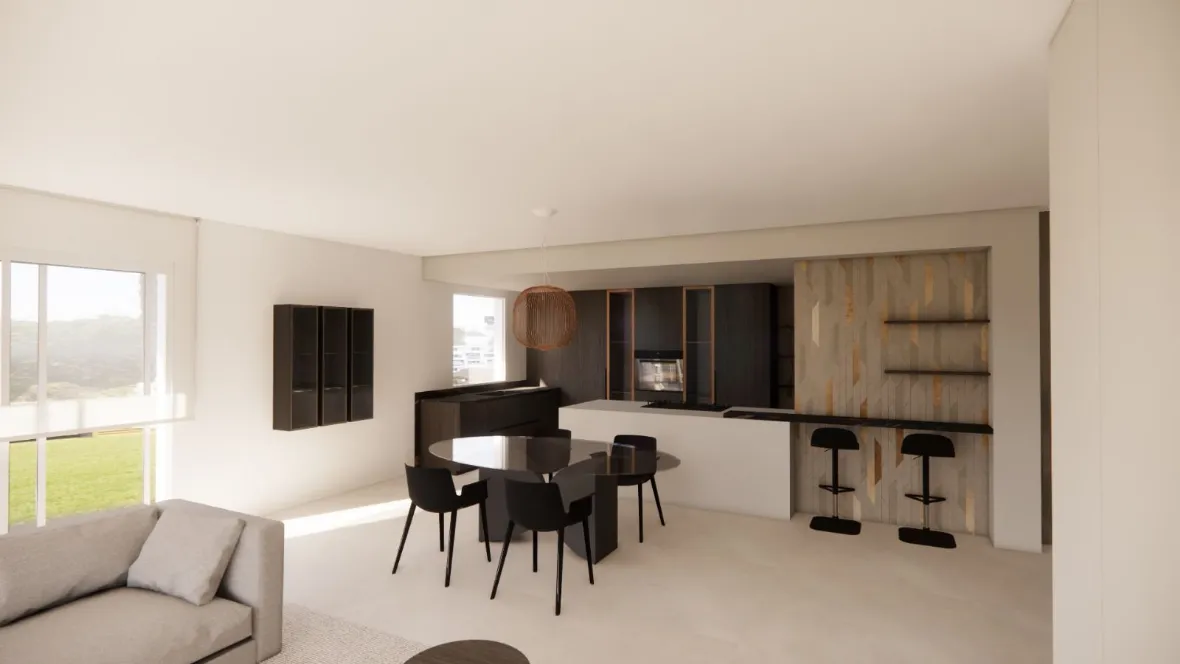 Appartamento in città - progetto di interior completo