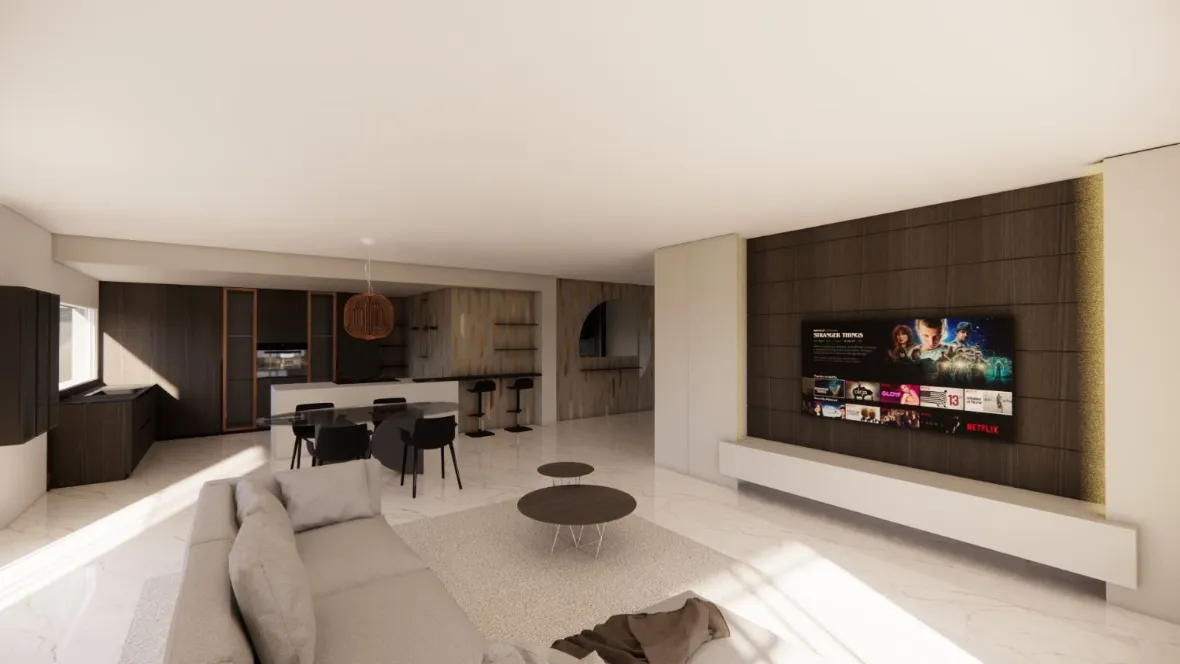 Appartamento in città - progetto di interior completo