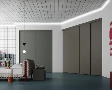 Cabina Armadio con ante scorrevoli Aliante 01 di De Rosso
