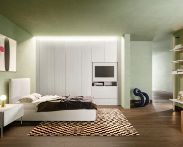 Armadio battente Alterna SM2009 di Zalf