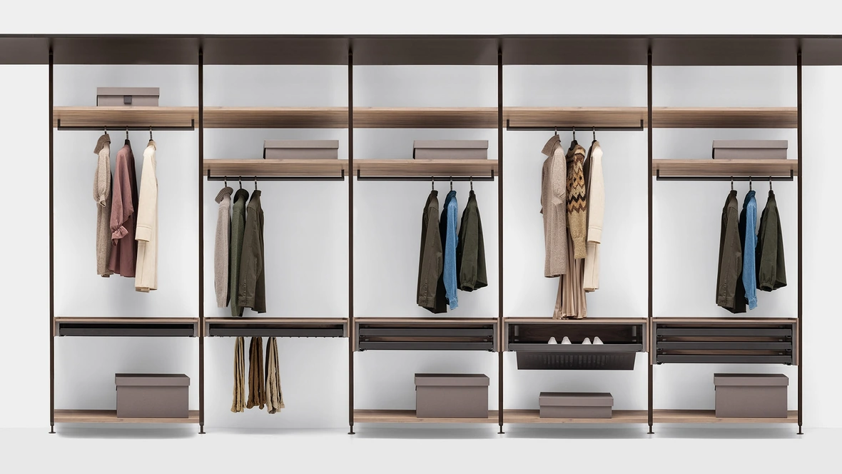 Cabina Armadio Novel di Kristalia