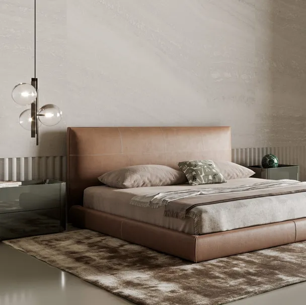 Comodino Arragan in laccato lucido di Bonaldo