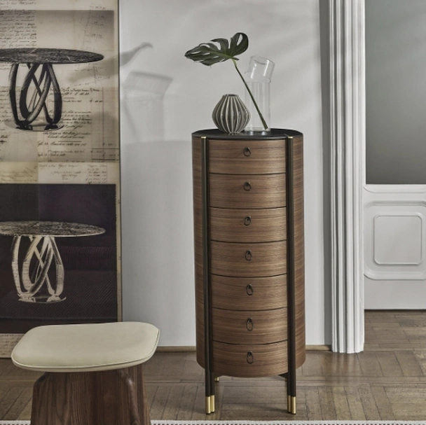 Cassettiera Bayus Tondo 7 di Porada