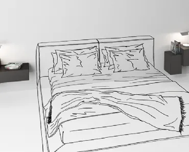 Comodino Little Italy Mini di Minotti Italia