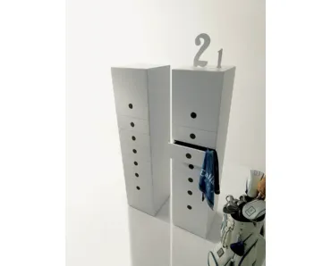 Cassettiera Settimanale in laccato opaco Feel di Fimar