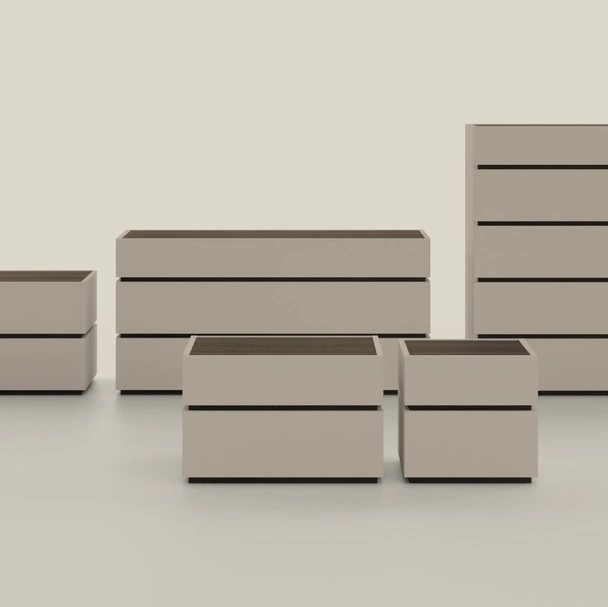 Gruppo Notte Wafer di Kristalia