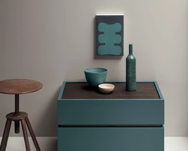 Comodino Wafer di Kristalia