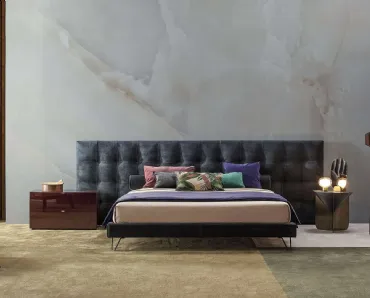 Letto matrimoniale Boiserie Oscar di Twils