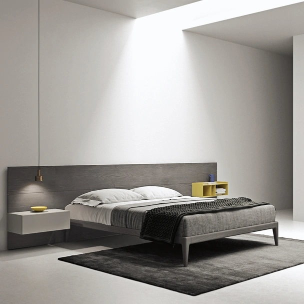 Letto Bun Sommier in legno di Kristalia