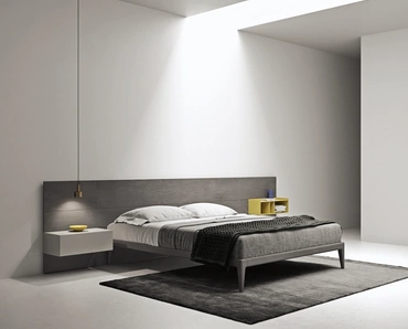 Letto Bun Sommier in legno di Kristalia
