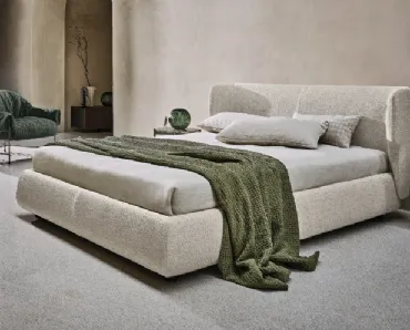 Letto in tessuto imbottito Claire di Ditre Italia