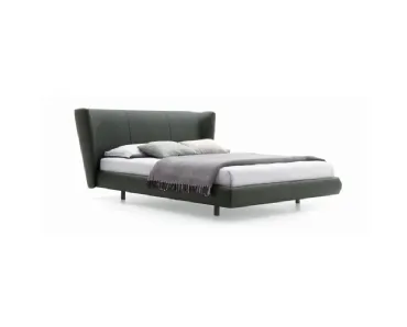 Letto in tessuto con testiera Royal di Ditre Italia