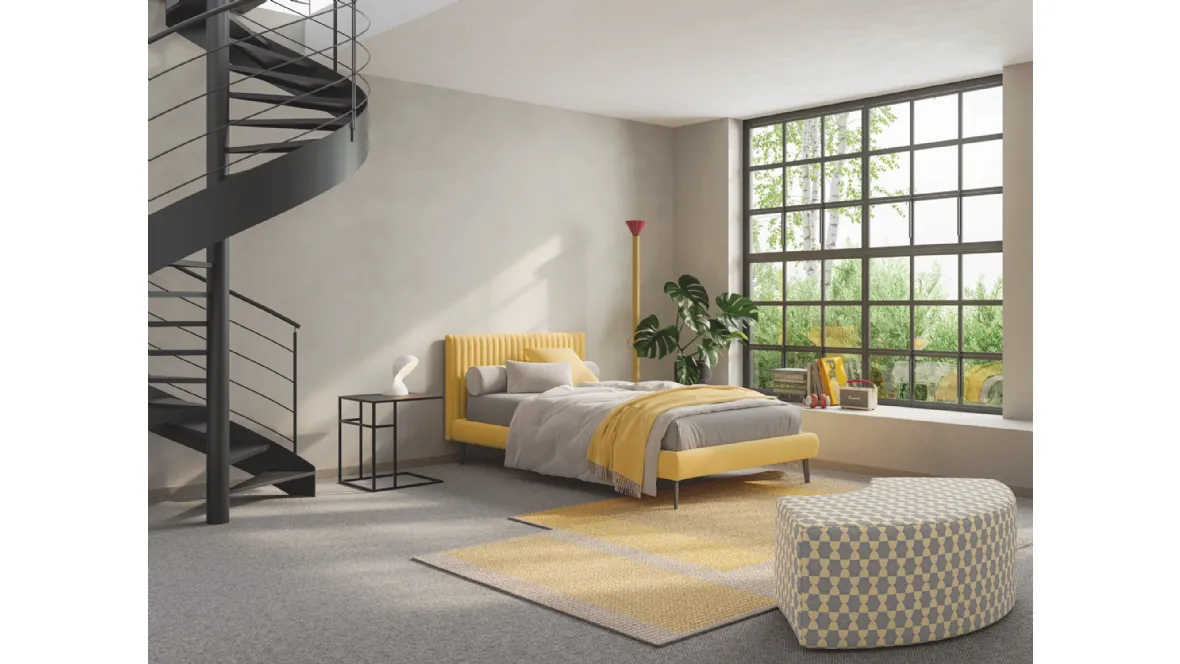 Letto singolo Boiserie Delphine di Twils