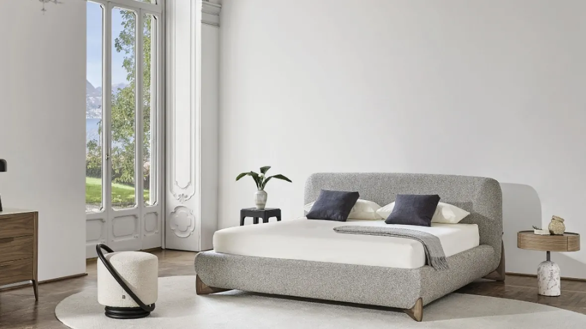 Letto Softbay Bed Max di Porada