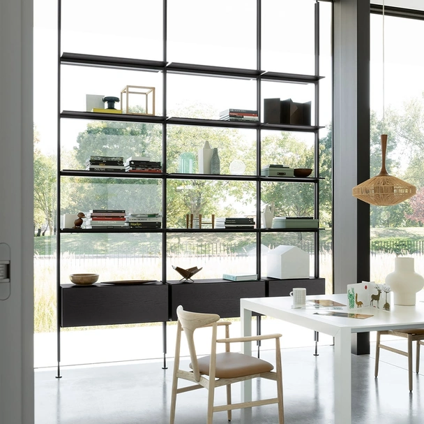 Libreria divisoria Avenue Up di Kristalia