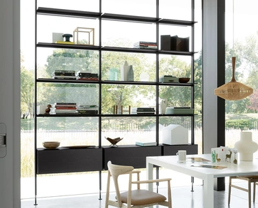 Libreria divisoria Avenue Up di Kristalia