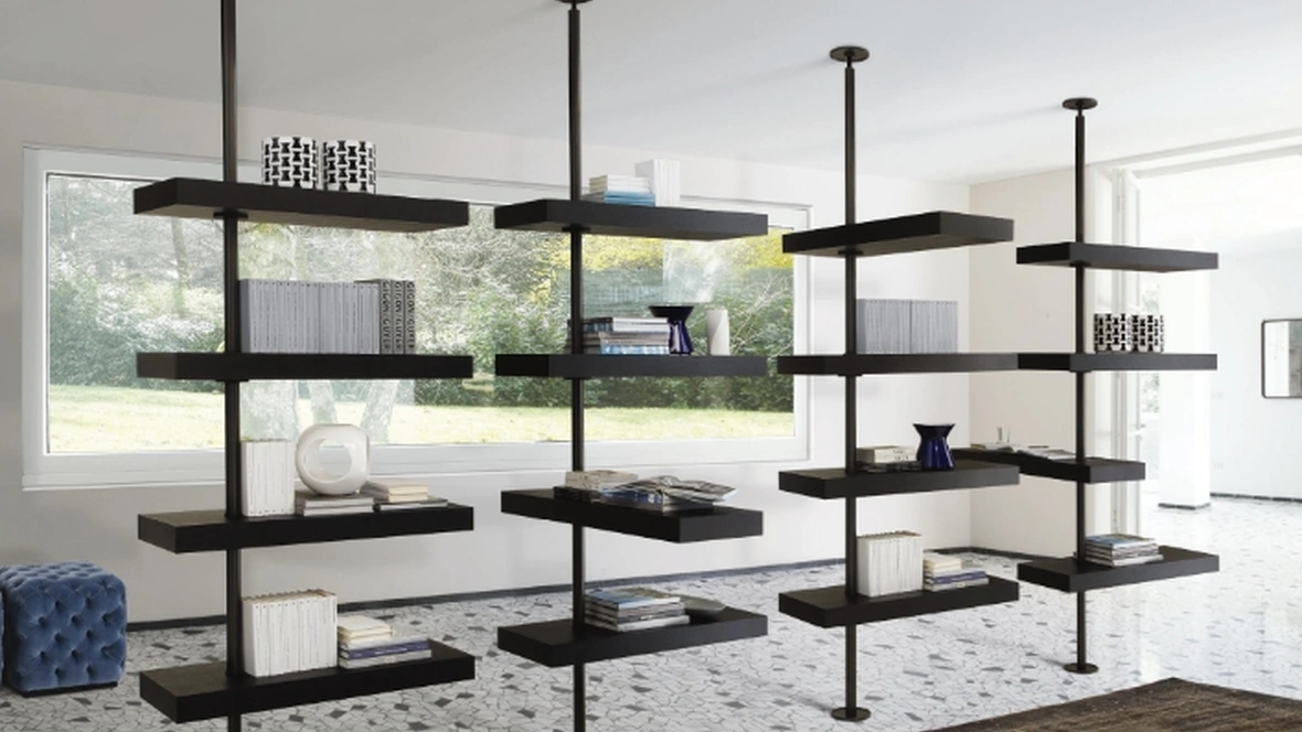 Libreria divisoria Domino Expo di Porada