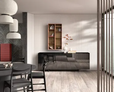 Madia Atelier finitura Stopsol Glass di Capo d'Opera