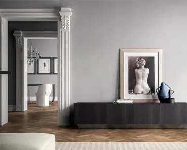 Madia Tosca in Rovere grigio di Pianca