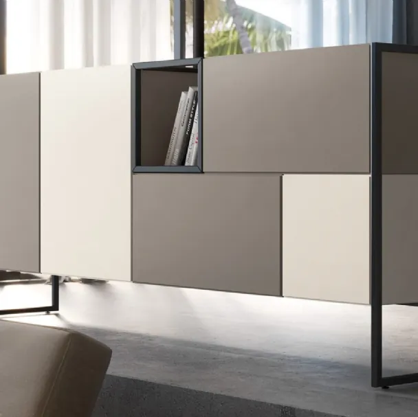 Madia Rebel RS 10 in laccato opaco bicolore di Fimar