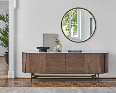 Madia Tylsa 240 in noce canaletto di Porada