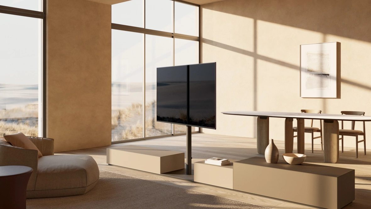 Mobile Porta Tv Tvu di Kristalia