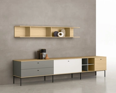 Parete Attrezzata SpaceMakers day Plana di Zalf