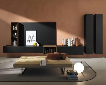 Parete Attrezzata SpaceMakers day SM2203 di Zalf