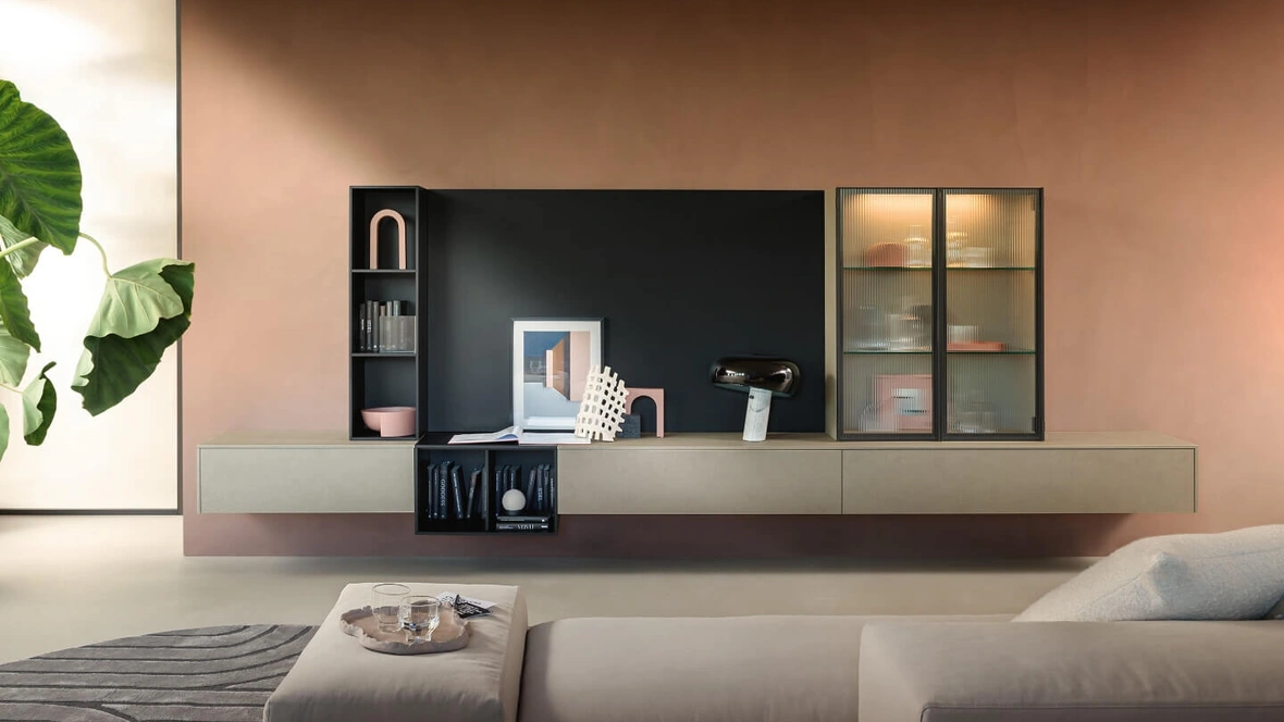 Parete Attrezzata SpaceMakers day SM2502 di Zalf