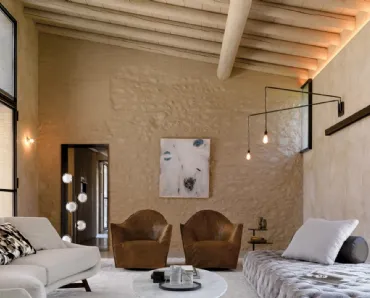 Poltroncina in pelle Eldora di Desirèe